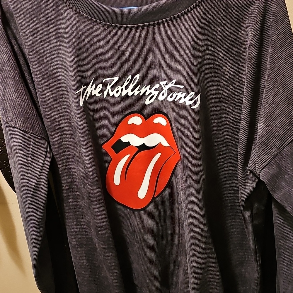 Rolling Stones Kids Graphic Tee - Black and Red